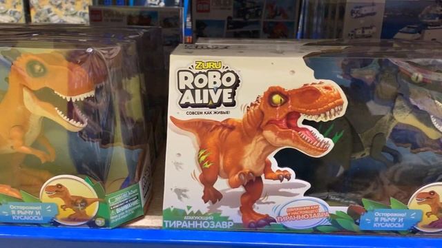Игрушка Робо-Тираннозавр RoboAlive T13693, Игрушка Робо-Тираннозавр RoboAlive (оранжевый) T13694 смотреть онлайн
