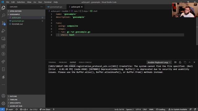 Creating Your OWN GitHub Action Using Go (golang) [Getting Started] смотреть онлайн