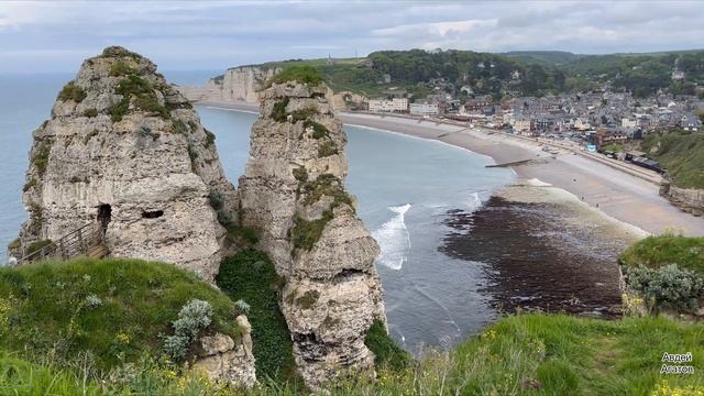 СКАЛЫ ЭТРЕТА, НОРМАНДИЯ, ФРАНЦИЯ, ETRETAT ROCKS #ЭТРЕТА #ETRETAT #NORMANDY #FRANCE #ФРАНЦИЯ #ТУРИЗМ
