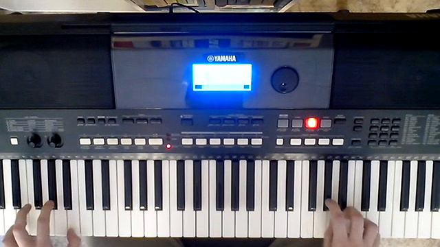 "Позови меня" на синтезаторе cover В. Сташевский смотреть онлайн