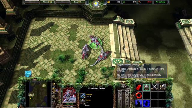 Warcraft III Reforged Creations: Moonsaber Piercer - Highborne смотреть онлайн