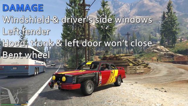 Vulcar Nebula Turbo & Bravado Gauntlet Hellfire - Will it Offroad? GTA Online смотреть онлайн