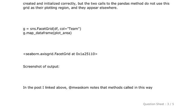 Pandas : pandas plots on Seaborn FacetGrid смотреть онлайн