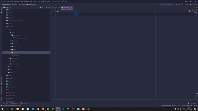 How to create a clean VueJs SPA structure in Laravel project смотреть онлайн