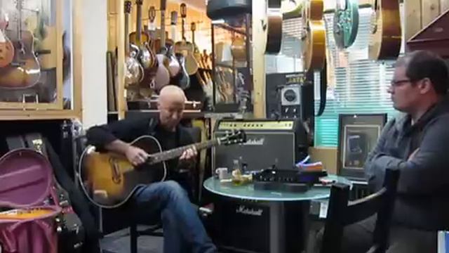 Carlos CP-1A VIP in 1993 Gibson J-100 Xtra смотреть онлайн