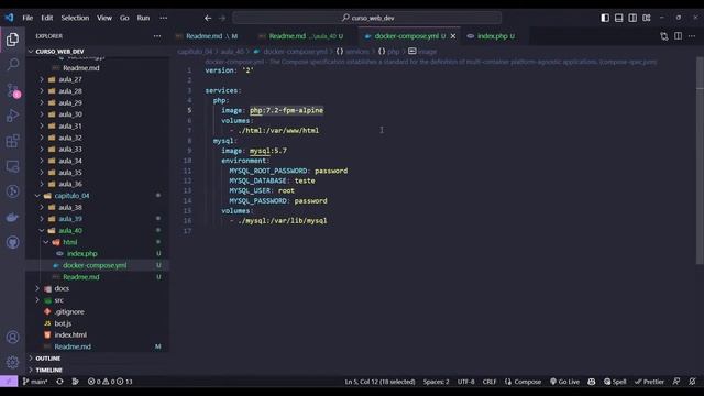 Aula 40: Configurações do php.ini, nginx e docker (08 de maio - segunda-feira) смотреть онлайн