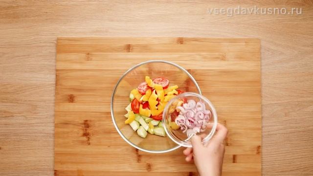 Греческий салат. Рецепт от Всегда Вкусно!.mp4 смотреть онлайн