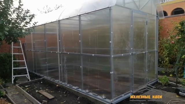 Аккуратная теплица. Идеи для дома! #теплица #теплицаполикарбонат #поликарбонат #novattro