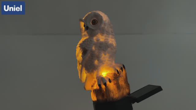 Садовый светильник солар Uniel USL-S-823/PM290 POLAR OWL UL-00011596