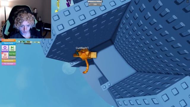 No Jumping Difficulty Chart Obby (Stages 206-211) смотреть онлайн