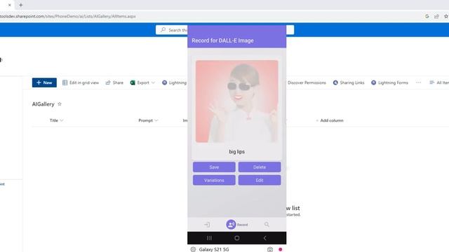 Mobile (React Native with Expo) DALL-E Image Gallery with Variations and Edit смотреть онлайн