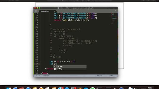 JavaScript. Canvas. Часть 1 смотреть онлайн