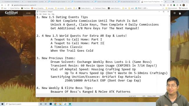 Patch 1.5 Tips & Top Mistakes To Avoid! Maintenance Countdown! | Genshin Impact смотреть онлайн