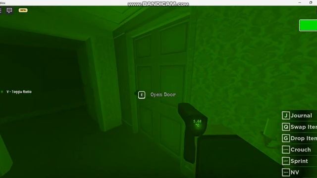 Running around til I die the Blair (ROBLOX Phasmophobia) смотреть онлайн