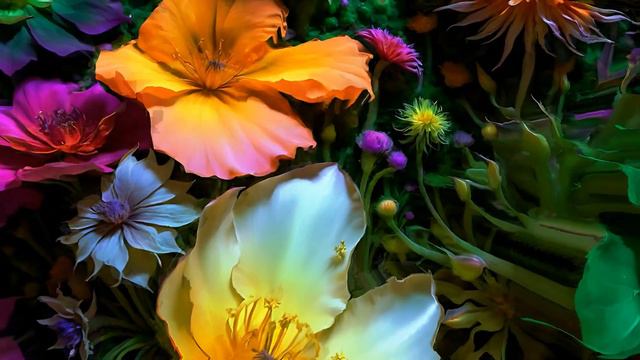 AI Manifest The Most Beautiful Psybient Zen Dimension [Psybient Garden DJ 2024 Mix]