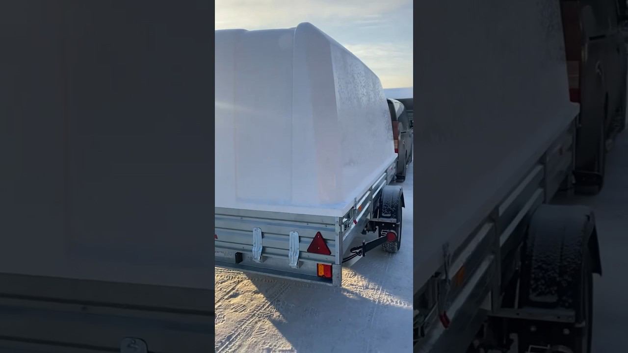 Прицеп для двух снегоходов с крышкой МЗСА 817718 #мзса АРИВА УФА Казань Н Челны Чебоксары #прицеп смотреть онлайн