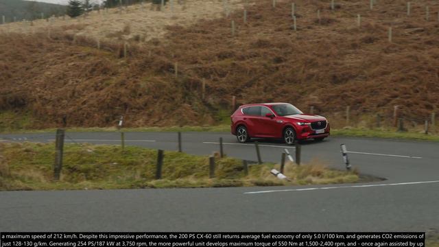 Mazda CX-60 Diesel Takumi - Countryside Driving - Soul Red Crystal смотреть онлайн