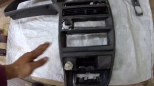 ПЕРЕТЯЖКА ПАНЕЛИ В КОЖУ НА ВАЗ 2114