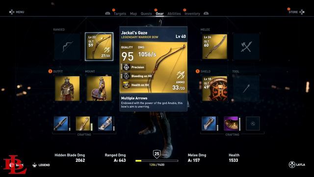 Assassin's Creed Origins BEST BOW in The Game - How to get Best LEGENDARY BOW - Best Weapons in ACO смотреть онлайн