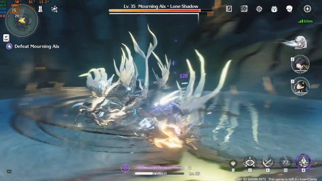 Mourning Aix Boss Fight. Wuthering Waves смотреть онлайн