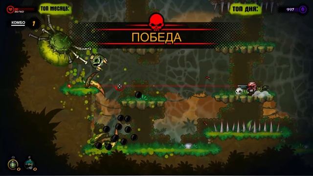 Крутой герой! Новый платформенный шутер-рогалик! [Badass Hero] смотреть онлайн