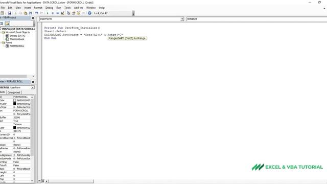 MENGAKTIFKAN FITUR MOUSE SCROLL DI LISTBOX DAN COMBOBOX | EXCEL & VBA TUTORIAL смотреть онлайн