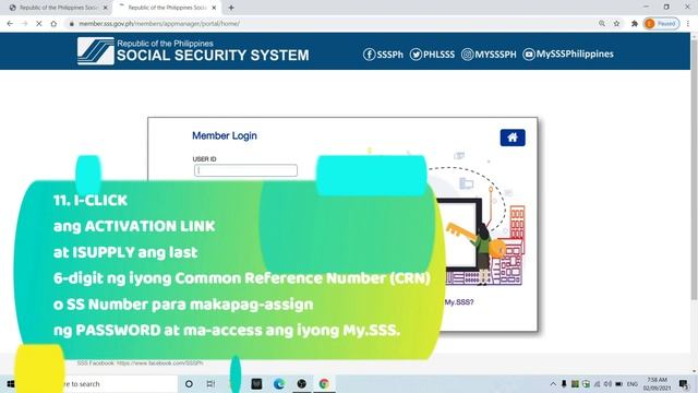 How to register online in SSS My.SSS using Employer ID Number or Household Employer ID Number? смотреть онлайн