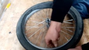 Как установить на велосипед камеру, покрышку правильно накачать