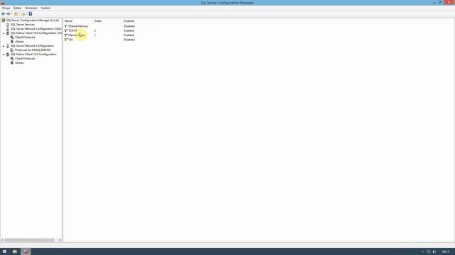 Sql Server TCP IP ve Clıent Protokollerin açılması смотреть онлайн