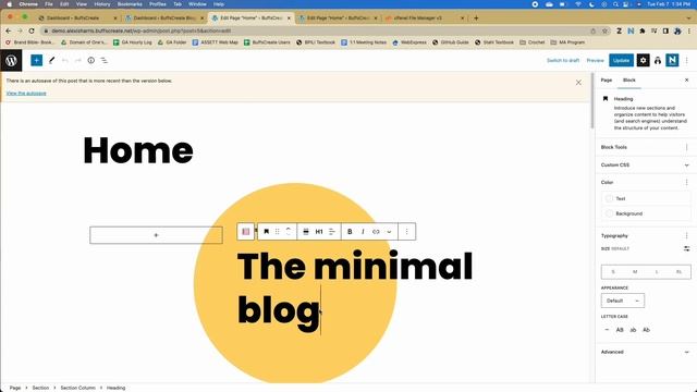 BuffsCreate Blog Tutorial #3: Using a WordPress Starter Site смотреть онлайн