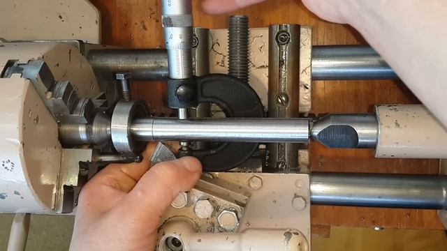 Как выставить заднюю бабку. Проточка в центрах смотреть онлайн