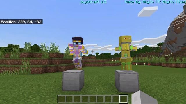Minecraft[BE/PE]JOJO ADDON Showcase/Review смотреть онлайн