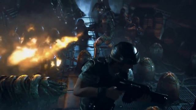 Aliens - Colonial Marines / Вступительный Trailer смотреть онлайн