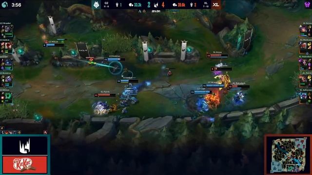 ? Lillia Top ? G2 Esports vs Excel || LEC Day 18 || Highlight смотреть онлайн