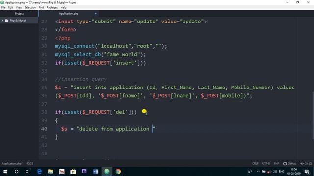 Lecture - 32 - Delete Query - SQL - Deletion Of Data From Database using Form - PHP & MySql Series смотреть онлайн
