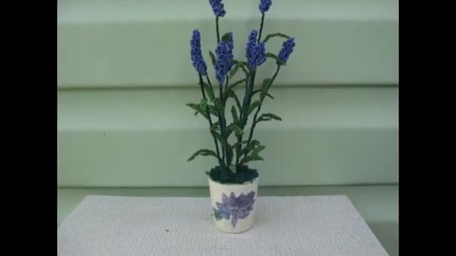 Домашняя энциклопедия-Лаванда из бисера смотреть онлайн