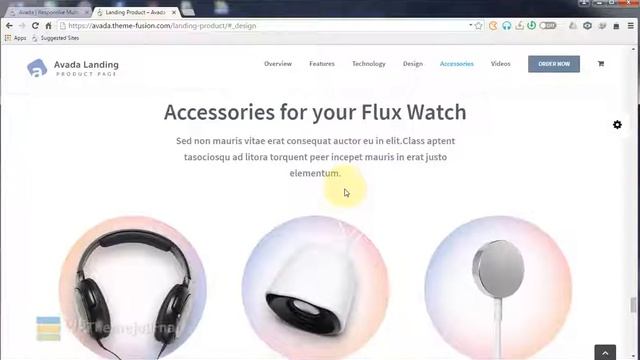 Avada Landing Product Page - WordPress Theme смотреть онлайн