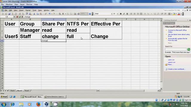 Server 2003 - How to configure Share and NTFS permissions in Windows Server 2003 - Complete tutoria смотреть онлайн
