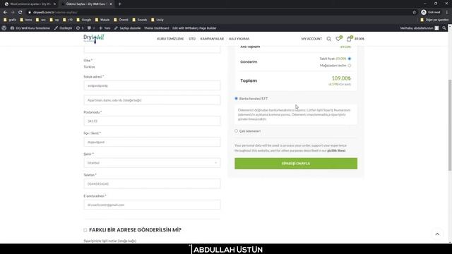 Woocommerce Ödemeler Alanı Ayarları - 2021 WordPress ile E-Ticaret Sitesi Oluşturma-Woodmart Teması смотреть онлайн