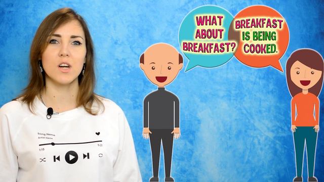 Как сказать: "Завтрак ГОТОВИТСЯ" по-английски? смотреть онлайн