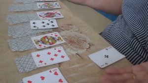 Я В ШОКЕ! 11 НА КУХНЕ С КАРТАМИ/ ПАСЬЯНС ( КОСЫНКА). УЧИМСЯ :) НАДЯ.