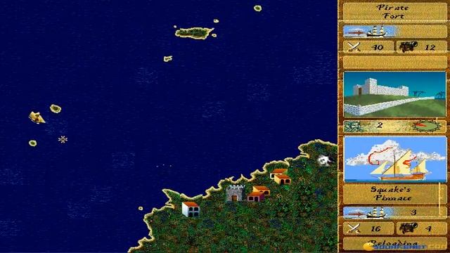 Pirates! Gold gameplay (PC Game, 1993) смотреть онлайн