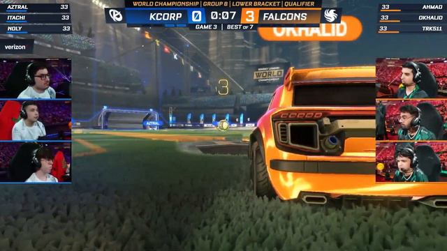 SCORING MY BEST GOAL IN RLCS AGAINST FALCONS?! смотреть онлайн