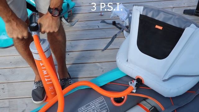 HOW TO INFLATE THE ITIWIT X100 KAYAK 2P, 3P, 4P / GONFLER ET RANGER LE KAYAK ITIWIT X100 2P, 3P , 4 смотреть онлайн