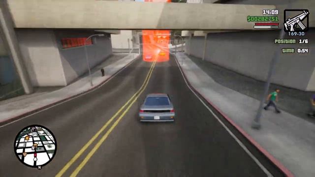 GTA San Andreas: The Definitive Edition - San Fierro Fastlane смотреть онлайн