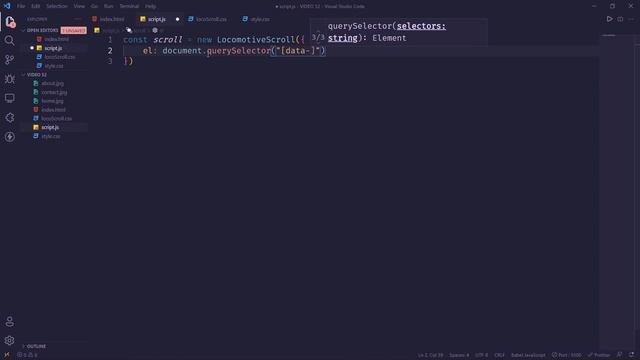 Buttery Smooth Scrolling + Parallax Effect on Website using Locomotive Scroll смотреть онлайн