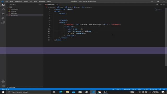 Beginner JavaScript Tutorial - Math Expression and Arithmetic Operation смотреть онлайн