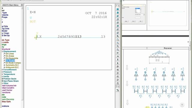 ANSYS Сопротивление материалов. D-04 (статически определимое кручение). смотреть онлайн