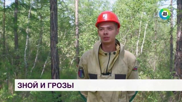 МИР 24 19 августа 2023 К тушению лесных пожаров в Якутии привлекли 16 самолетов и вертолетов смотреть онлайн