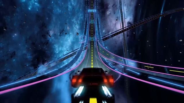 Futuristic Space Drive Screensaver 4K смотреть онлайн